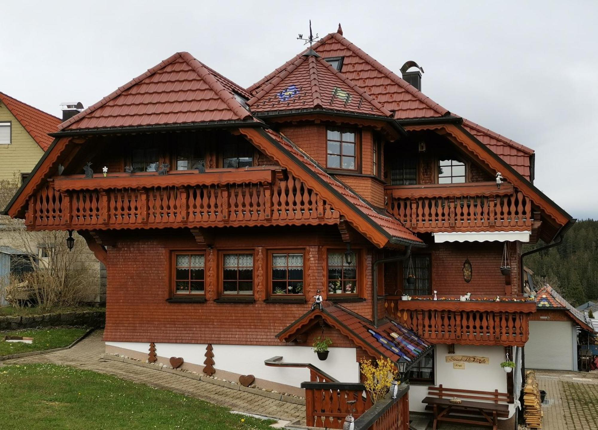 Ferienwohnung Steinbuehlschloessle Schoenwald im Schwarzwald Exterior photo